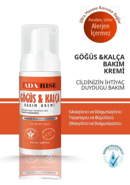Dolgunlaştırıcı Sıkılastırıcı Kalca ve Göğüs Büyütücü Kremi 100 ml fırsatları