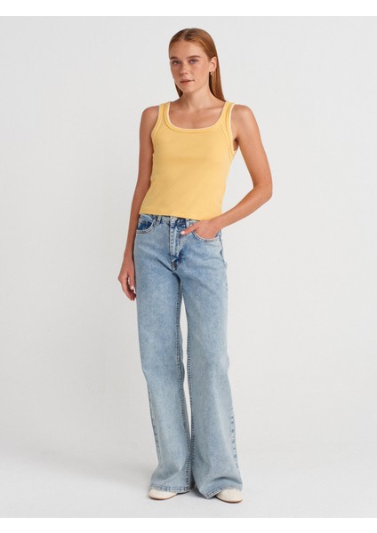 21087 Kontrast Fitilli Atlet-Sarı fırsatları