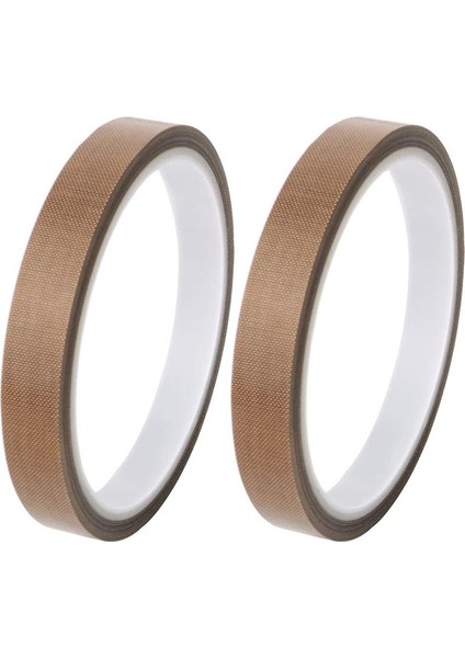 2 Rulo Ptfe Bant/vakum Paketleme Makinesi, El ve Darbeli Paketleme Makineleri Için Ptfe Bant (1/2-Inç x 33 Feet) (Yurt Dışından)