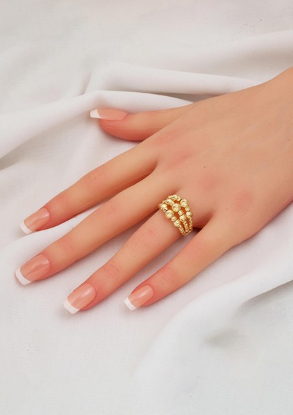 3 Sıra Dorika 14 Ayar Altın Yüzük fiyatları