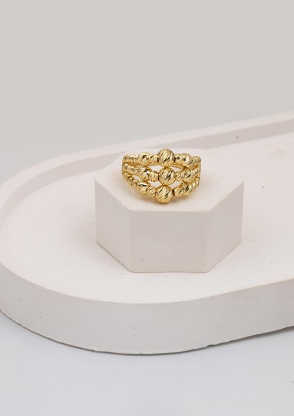 3 Sıra Dorika 14 Ayar Altın Yüzük fırsatları