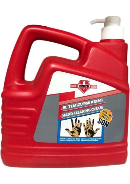 El Temizleme Kremi Pompalı 3 kg