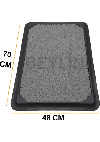 Dezenfektan Hijyen Paspası Dış Kapı Ev Ofis Apartman Giriş Halısı Kıvırcık Paspas Kaydırmaz Havuzlu