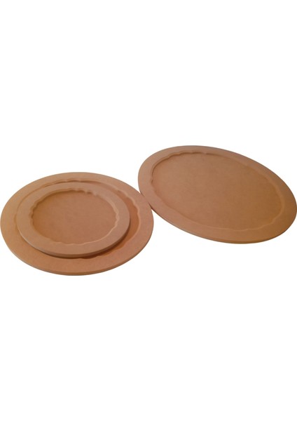 Üçlü Yuvarlak Dekoratif Tepsi Seti fiyatları