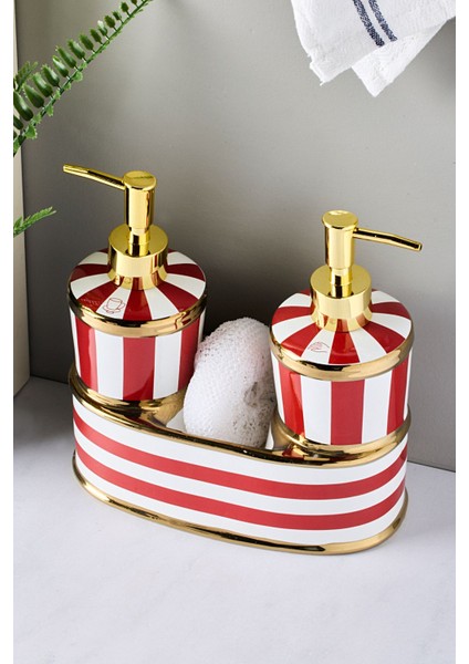 Maura Rossa 2'li Porselen Sıvı Sabunluk fiyatları