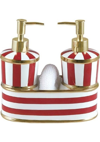 Maura Rossa 2'li Porselen Sıvı Sabunluk fırsatları