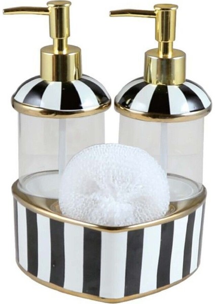 Maura Nero 2'li Cam Sıvı Sabunluk fırsatları