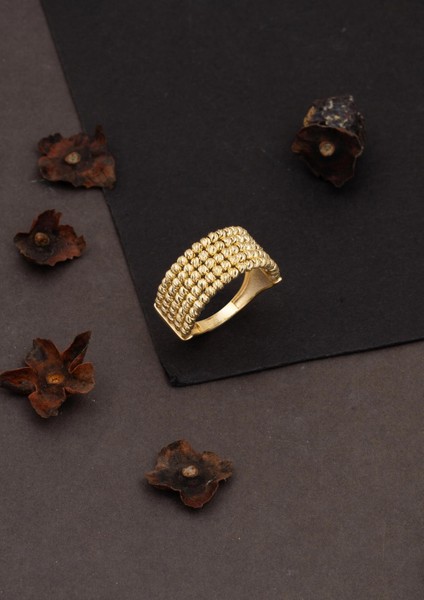 5 Sıra Dorika Altın Yüzük 14 Ayar modelleri