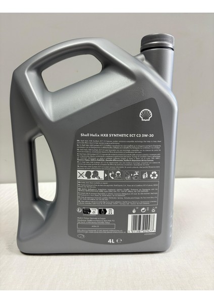 Helix Hx8 Synthetic Ect C3 5W30 4l Motor Yağı (Üretim Tarihi 2025) modelleri