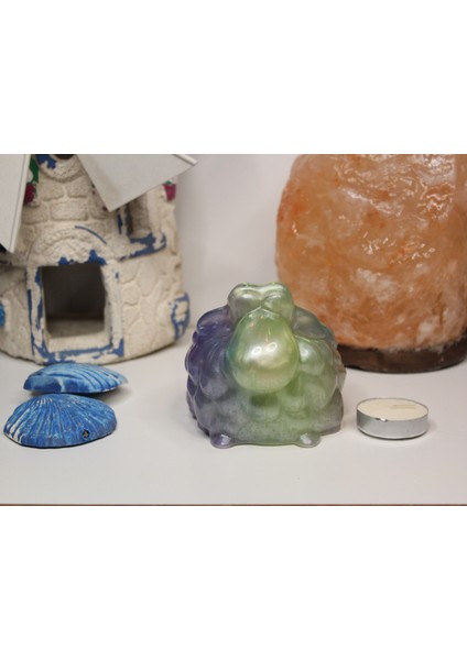 El Yapımı Epoksi Reçine Şık Tasarım Saksı/dekoratif Objeler (Çiçeksiz) - Kadın Emeği fırsatları