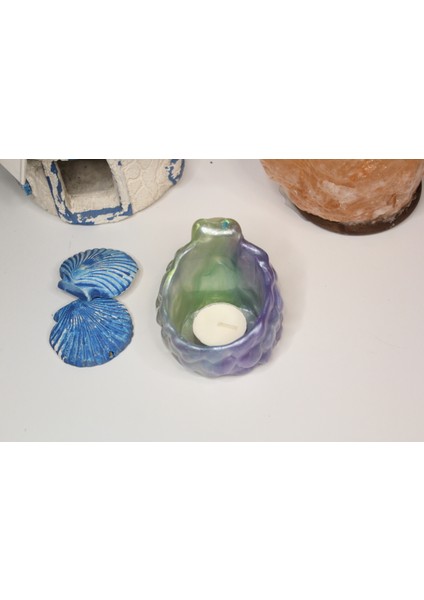 El Yapımı Epoksi Reçine Şık Tasarım Saksı/dekoratif Objeler (Çiçeksiz) - Kadın Emeği