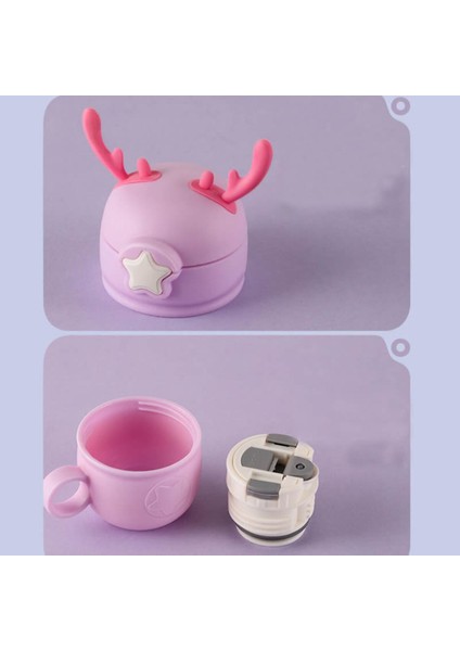 Mavi Renk Premium Paslanmaz Çelik Figürlü Askılı Çocuk Termos, 500 Ml, ( 24+ Ay) indirimleri