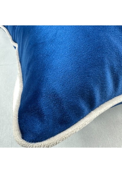 Kadife Biyeli Kırlent Kılıfı 40X40 4lü indirimleri