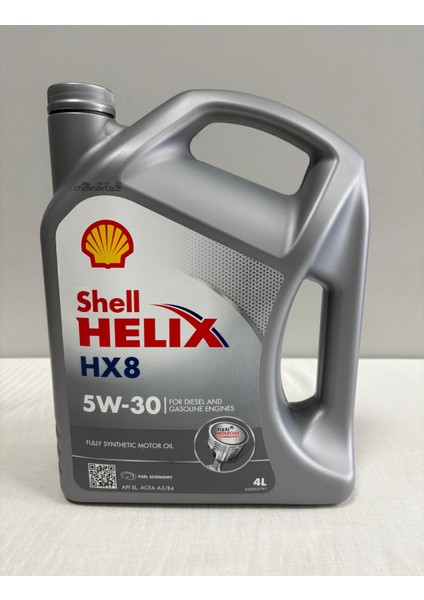 Helix Hx8 Synthetic 5W30 4l Motor Yağı (Üretim Tarihi 2025)
