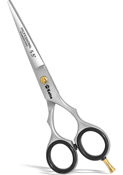 Profesyonel Saç Kesim Makası 5.5 inç Jilet Keskinliği Berber Makası Japon Paslanmaz Çelik Elle Bilenmiş