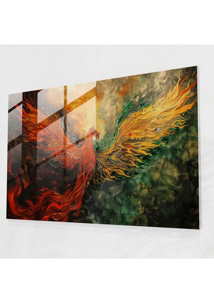 Pre-Raphaelite Brotherhood Phoenix Rising Ev Dekorasyonu - Pre-Raphaelite Brotherhood Cam Tablo ve Duvar Dekorasyonu