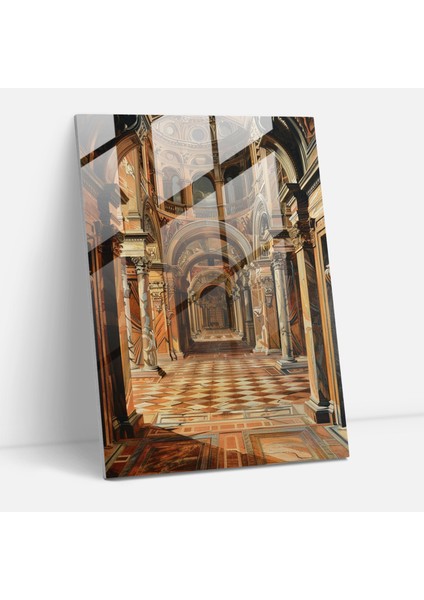 Raffaello Sanzio Modern Sanat - Cam Tablo Duvar Dekorasyonu