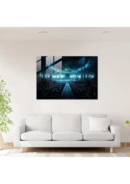 Roma Cam Tablo - Modern Roma Deseni Cam Tablosu modelleri