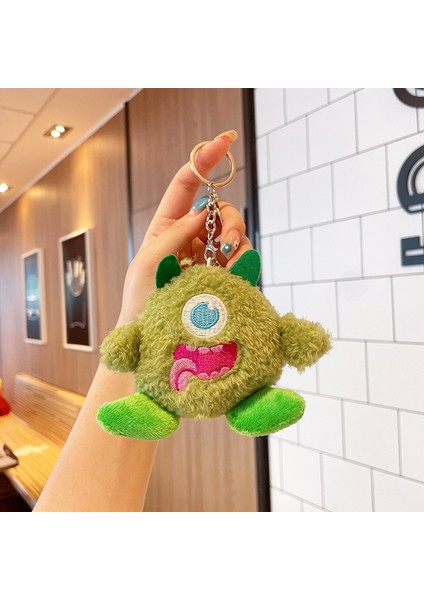 Küçük Canavar Peluş Kolye Kat Durak Mal Bebek Bebek Küçük Kıllı Canavar Bebek Anahtarlık Peluş Oyuncaklar (Yurt Dışından)