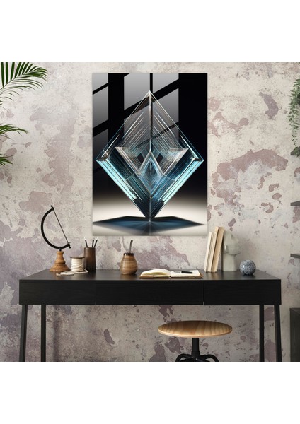 Cam Sanatı: Geometrik Cam Heykel - Gerçekçi Cam Heykel Modern Sanat Ev Dekorasyonu fiyatları