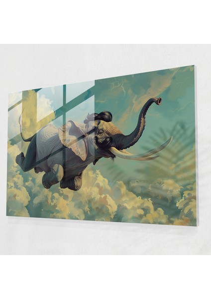 Uçan Fil Salvador Dali Ev Dekorasyonu - Salvador Dali Duvar Dekorasyonu Modern Sanat