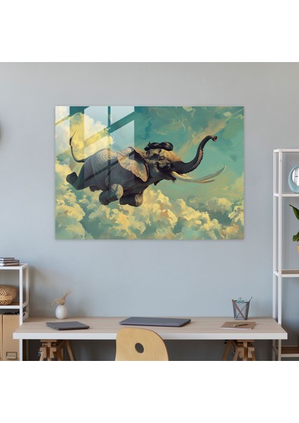 Uçan Fil Salvador Dali Ev Dekorasyonu - Salvador Dali Duvar Dekorasyonu Modern Sanat modelleri