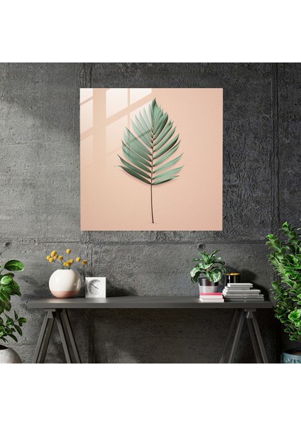 Minimalist Pastel Cam Tablo Baskı - Pastel Nötr Arka Plan Temiz Estetik modelleri