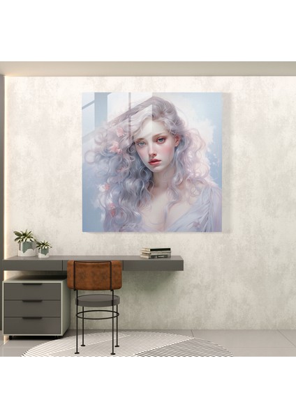 Huzurlu Güzellik Cam Tablo - Pastel Güzellik Huzur Yumuşak Bakış modelleri