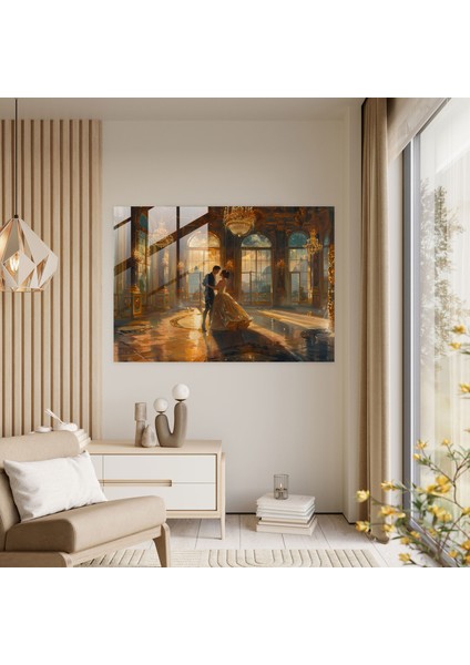 Rokoko Tarzı Resim Cam Tablo - Rokoko Tarzı Resim Cam Tablo Cam Sanatı fiyatları