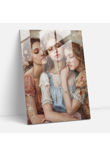 Raffaello Sanzio Ev Dekorasyonu: Üç Grisi - Kanvas Tablo Sanatı