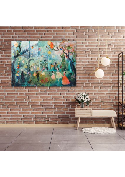 Rokoko Tarzı Resim Duvar Dekorasyonu - Kanvas Tablo Cam Tablo Duvar Dekorasyonu fiyatları