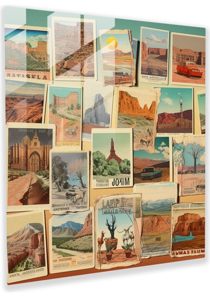 Batıya Yolculuk Cam Tablo - Batıya Yolculuk Cam Tablo