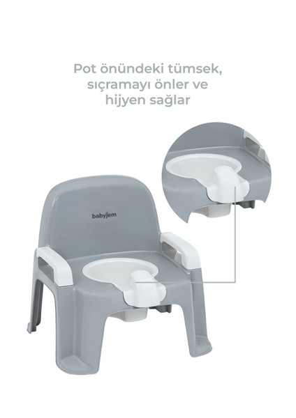 Babyjem Afacan Lazımlık 004 Gri indirimleri