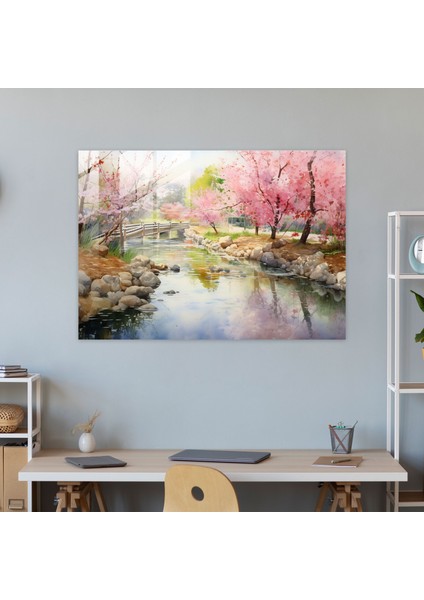 Zen Bahçesi Cam Tablo - Huzurlu Sakin Zen Bahçesi fiyatları