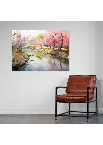 Zen Bahçesi Cam Tablo - Huzurlu Sakin Zen Bahçesi modelleri