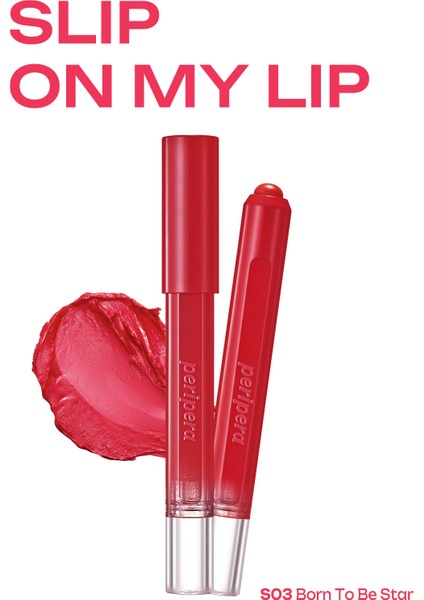 Tek Dokunuşla Pürüzsüzce Uygulanan Hafif Yapılı Kalem Ruj Perıpera Slip On My Lip (S03BORNTOBESTAR) fiyatları