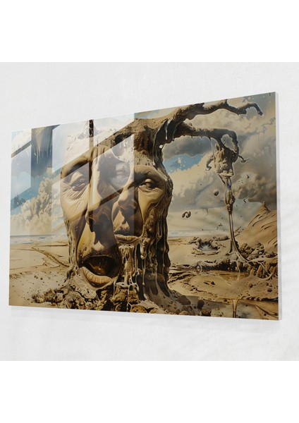 Sürreal Salvador Dali Cam Tablosu - Salvador Dali Cam Tablo Salvador Dali Cam Sanatı