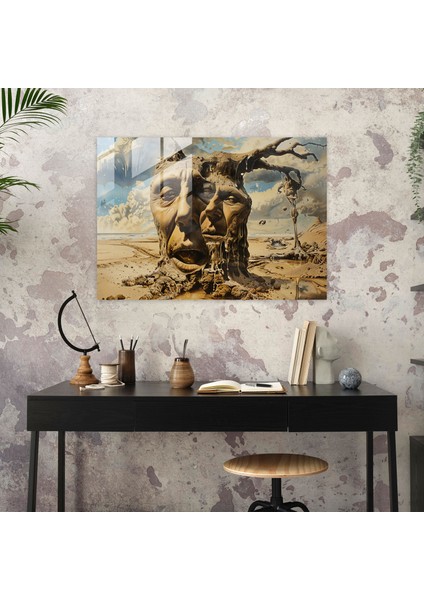 Sürreal Salvador Dali Cam Tablosu - Salvador Dali Cam Tablo Salvador Dali Cam Sanatı modelleri