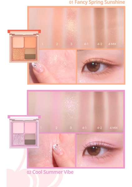 5 Renkli Mini Far Paleti PERIPERA Ink Pocket Shadow Palette (06 Signature is Mute) (Soda Cafe) fırsatları