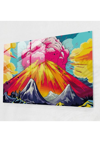 Volkan Ev Dekorasyonu - Cam Tablo Duvar Dekorasyonu