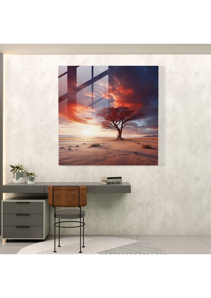 Manevi Yalnızlık Cam Tablo - Manevi Cam Sanatı Manevi Yalnızlık Cam Duvar Sanatı fiyatları