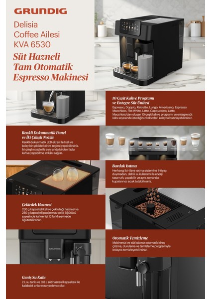 Kva 6530 Espresso Makinesi indirimleri
