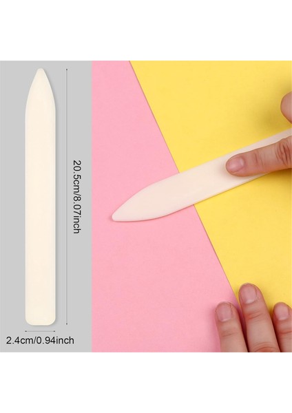 20 Paket Kemik Klasörü Aracı, Plastik Kemik Klasörü El Sanatları Puanlama Katlama Kırışma Kağıt Hazırlama Scrapbooking Aracı (Yurt Dışından) fiyatları