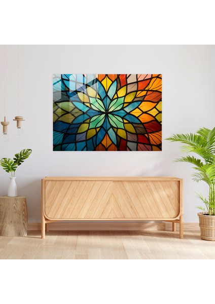 Zen Bahçesi Cam Duvar Sanatı - Zen Bahçesi Cam Deseni Zen Budizm Ev Dekorasyonu fiyatları