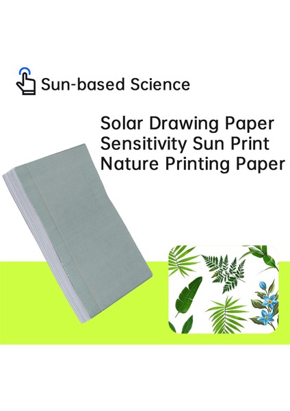 61 Pcs Güneş Basılı Kağıt Siyanotip Kağıt Kiti, Güneş Çizim Kağıt Hassasiyeti Güneş Basılı Doğa Baskı Kağıdı (5.9x3.9 Inç) (Yurt Dışından) fırsatları