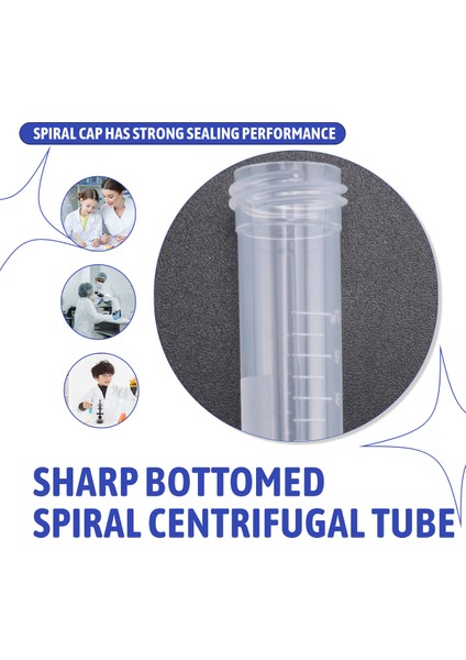 100PCS 10ML Çok Fonksiyonlu Plastik Şişe Şeffaf Tüp Numune Saklama Kabı Deneysel Santrifüj Tüpü (Yurt Dışından) indirimleri