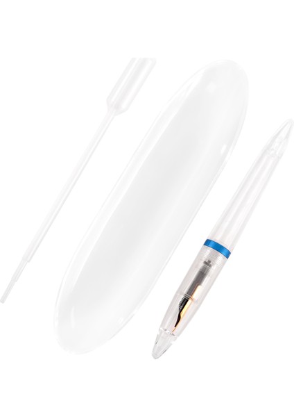 0.5mm Nıb Çeşme Kalemi Gözlü Yüksek Kapasiteli Yüksek Kapasiteli Şeffaf Pens Ofis Öğrenci Yazma Hediyeleri Kırtasiye Mavi (Yurt Dışından) fiyatları