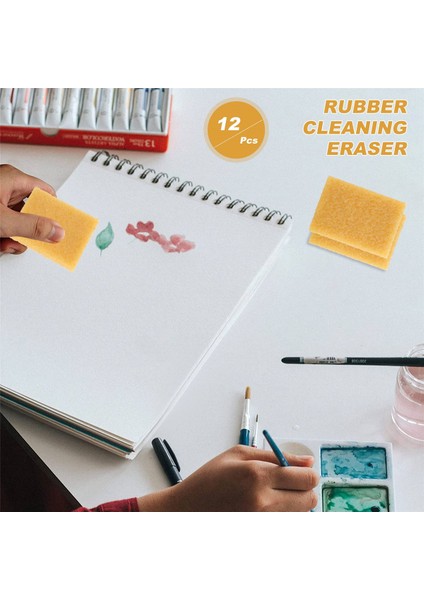 12 Pcs Tutkal Tortu Çimento Silgi Kağıt Plastik ve Kalıntıları Kağıt Plastik ve Daha Fazından Çıkarmak Için Kauçuk Temizleme Silgi Silgi (Yurt Dışından) fırsatları