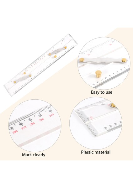 Marine Cetvel Paralel Cetvel Deniz Grafikleri Paralel Cetvel Eşleme Noktaları Paralel Cetvel 450MM (Yurt Dışından) fırsatları