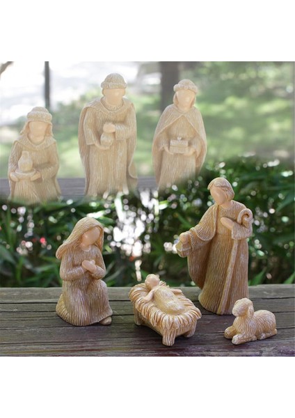 Noel Doğuş Seti, Set Hediye Süsleri El Sanatları Dekorasyonu, Oturma Odası Yatak Odası Dekoratif Aksesuarlar (Yurt Dışından) fırsatları